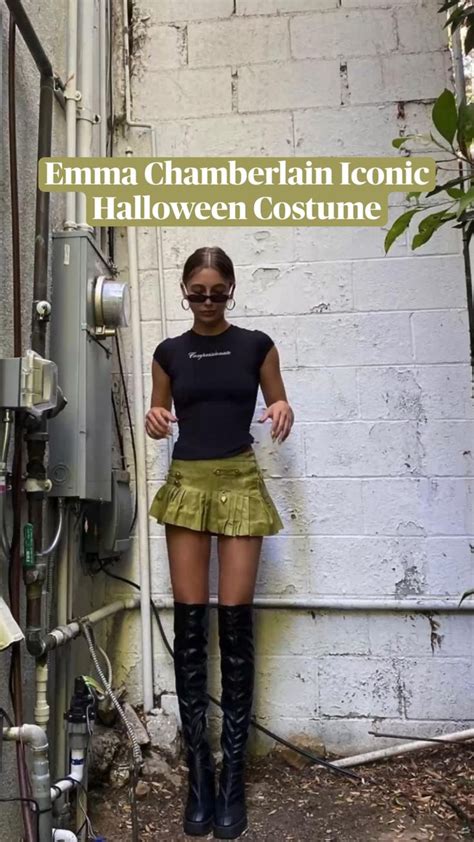 emma chamberlain halloween costume